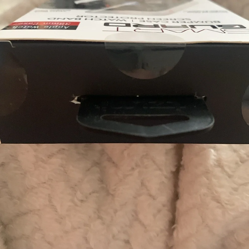 Apple 38mm Matte Black Smartwatch Case protection watch band. New never opened